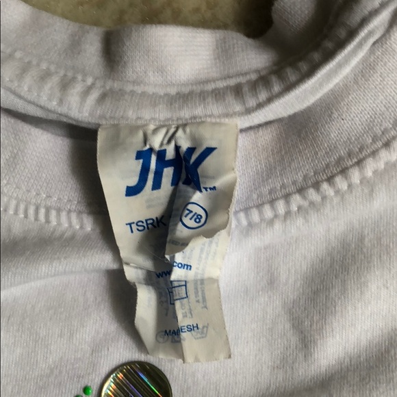 NWOT JHK Girl White Top. - Picture 3 of 3